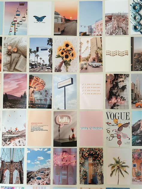 Aesthetic Wall Collage Printable